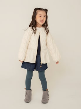 「アイテム（ブルゾン）」を使った、F.O.OnlineStoreさん（キッズ・110cm）の秋コーディネート