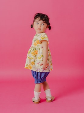 「Boribon（ボリボン）のアイテム」を使った、F.O.OnlineStoreさん（キッズ・90cm）の春コーディネート