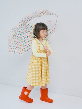 「アイテム（レインシューズ）」を使った、F.O.OnlineStoreさん（キッズ・110cm）の冬コーディネート