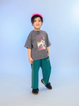 「BREEZE（ブリーズ）のアイテム」を使った、F.O.OnlineStoreさん（キッズ・110cm）の夏コーディネート