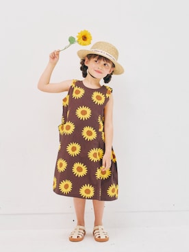 「アイテム（ワンピース/ドレス）」を使った、F.O.OnlineStoreさん（キッズ・110cm）の夏コーディネート