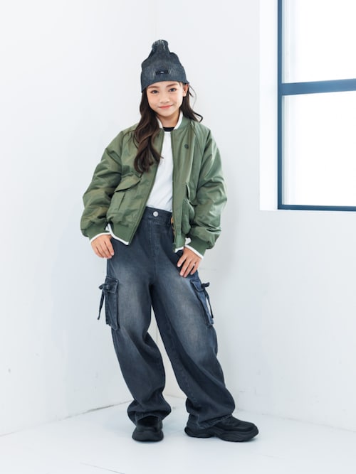 リバーシブルブルゾン（ブルゾン）｜algy（アルジー）のファッション