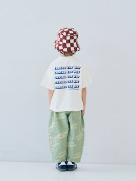 「アイテム（ハット、ブラウン系）」を使った、F.O.OnlineStoreさん（キッズ・110cm）の春コーディネート