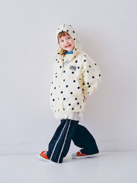 「p.premier（ピードットプルミエ）のアイテム」を使った、F.O.OnlineStoreさん（キッズ・110cm）の夏コーディネート