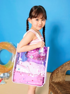 「BREEZE（ブリーズ）のアイテム」を使った、F.O.OnlineStoreさん（キッズ・110cm）の夏コーディネート