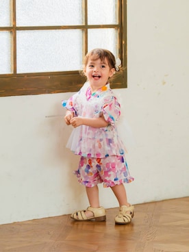 F.O.OnlineStoreさん（キッズ・90cm）の春コーディネート