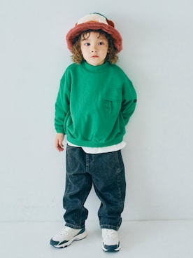 「アイテム（パンツ）」を使った、F.O.OnlineStoreさん（キッズ・110cm）の秋コーディネート