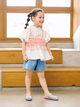 「アイテム（アンサンブル）」を使った、F.O.OnlineStoreさん（キッズ・110cm）の春コーディネート