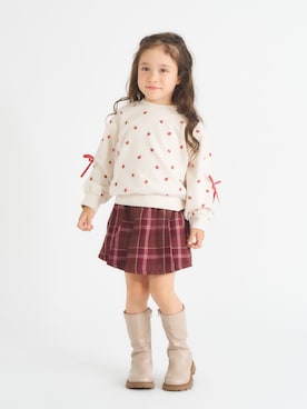 「アイテム（ブーツ）」を使った、F.O.OnlineStoreさん（キッズ・110cm）の冬コーディネート