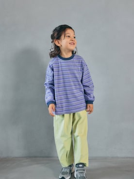 「BREEZE（ブリーズ）のアイテム（Tシャツ/カットソー）」を使った、F.O.OnlineStoreさん（キッズ・110cm）の秋コーディネート