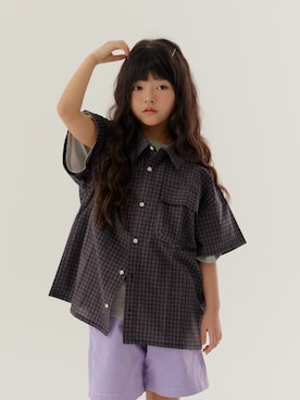 「BREEZE（ブリーズ）のアイテム」を使った、F.O.OnlineStoreさん（キッズ・125cm）の春コーディネート