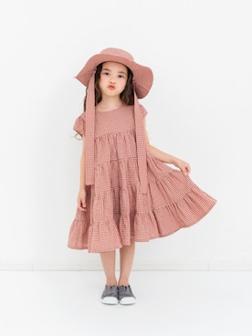 「BREEZE（ブリーズ）のアイテム（帽子）」を使った、F.O.OnlineStoreさん（キッズ・110cm）の春コーディネート