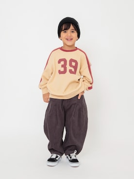 「アイテム（スウェット）」を使った、F.O.OnlineStoreさん（キッズ・110cm）の秋コーディネート