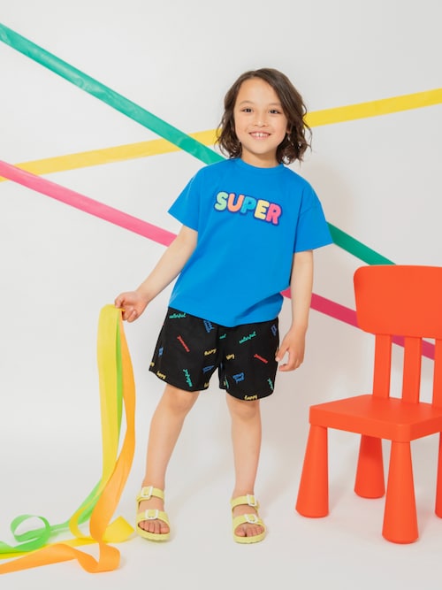 セール】【ジュニア対応】ロゴ刺繍ハーフパンツ（その他パンツ