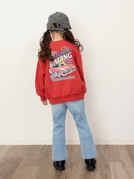 「アイテム（ブーツ）」を使った、F.O.OnlineStoreさん（キッズ・110cm）の冬コーディネート