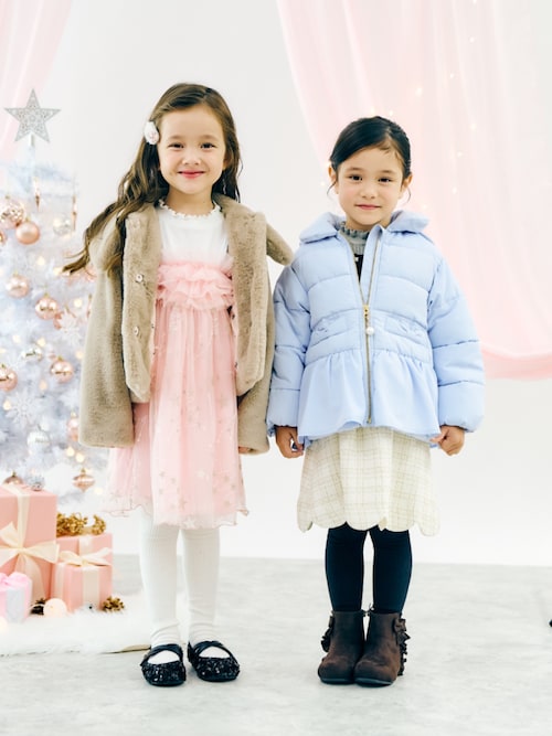 セール】ツイードリボンジャンスカ＿アプレレクールマシェリ_ジュニア