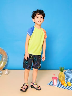 「アイテム（サンダル、その他）」を使った、F.O.OnlineStoreさん（キッズ・110cm）の夏コーディネート