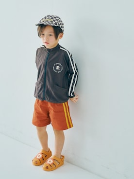 「p.premier（ピードットプルミエ）のアイテム」を使った、F.O.OnlineStoreさん（キッズ・110cm）の冬コーディネート