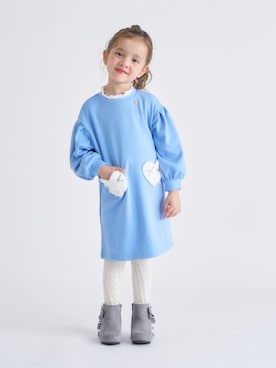 「アイテム（ワンピース）」を使った、F.O.OnlineStoreさん（キッズ・110cm）の秋コーディネート