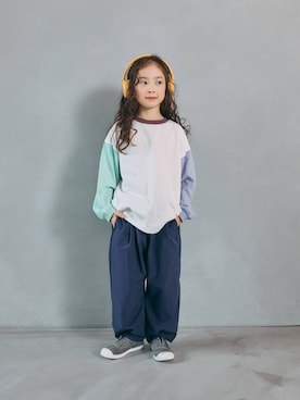 「BREEZE（ブリーズ）のアイテム（Tシャツ/カットソー）」を使った、F.O.OnlineStoreさん（キッズ・110cm）の秋コーディネート