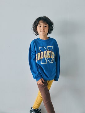 「BREEZE（ブリーズ）のアイテム（Tシャツ/カットソー）」を使った、F.O.OnlineStoreさん（キッズ・110cm）の秋コーディネート