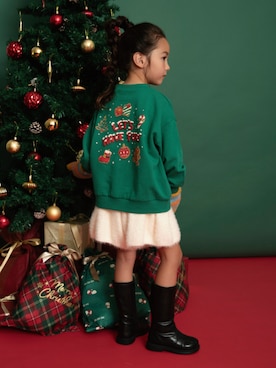 「アイテム（ブーツ）」を使った、F.O.OnlineStoreさん（キッズ・110cm）の秋コーディネート