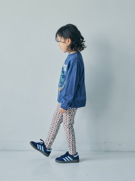 「BREEZE（ブリーズ）のアイテム（Tシャツ/カットソー）」を使った、F.O.OnlineStoreさん（キッズ・110cm）の秋コーディネート
