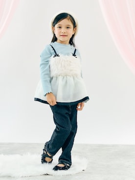 「アイテム（Tシャツ/カットソー）」を使った、F.O.OnlineStoreさん（キッズ・110cm）の秋コーディネート