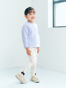 「アイテム（スウェット）」を使った、F.O.OnlineStoreさん（キッズ・110cm）の秋コーディネート
