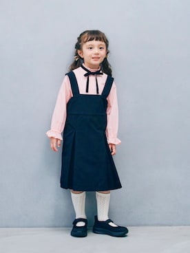 「p.premier（ピードットプルミエ）のアイテム」を使った、F.O.OnlineStoreさん（キッズ・110cm）の冬コーディネート