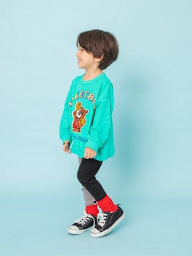 「アイテム（パンツ）」を使った、F.O.OnlineStoreさん（キッズ・100cm）の冬コーディネート