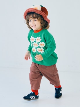 「アイテム（トップス）」を使った、F.O.OnlineStoreさん（キッズ・90cm）の秋コーディネート