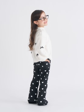 「アイテム（パンプス）」を使った、F.O.OnlineStoreさん（キッズ・110cm）の冬コーディネート