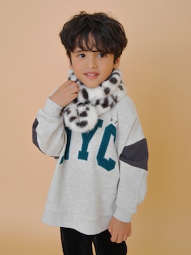 「アイテム（ファッション雑貨）」を使った、F.O.OnlineStoreさん（キッズ・110cm）の秋コーディネート