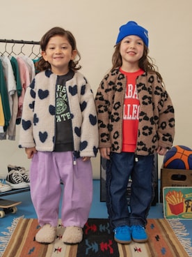 「アイテム（ブルゾン）」を使った、F.O.OnlineStoreさん（キッズ・110cm）の秋コーディネート