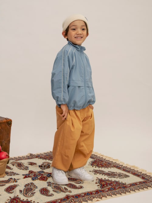 セール】【ジュニア対応】パイピングウィンドブレーカー(セットアップ