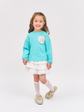 「アイテム（スウェット）」を使った、F.O.OnlineStoreさん（キッズ・110cm）の冬コーディネート