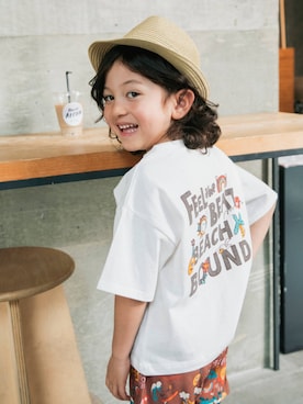 「BREEZE（ブリーズ）のアイテム」を使った、F.O.OnlineStoreさん（キッズ・110cm）の夏コーディネート