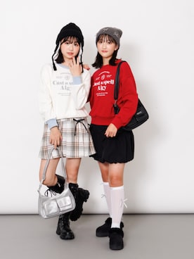 「アイテム（ハット）」を使った、F.O.OnlineStoreさん（キッズ・110cm）の冬コーディネート