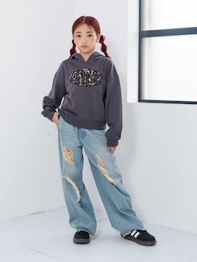 「アイテム（トップス）」を使った、F.O.OnlineStoreさん（キッズ・139cm）の秋コーディネート