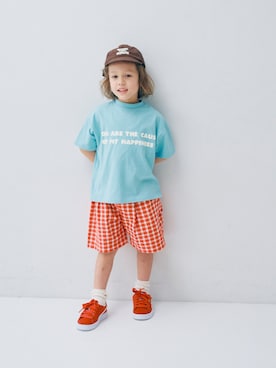 「p.premier（ピードットプルミエ）のアイテム」を使った、F.O.OnlineStoreさん（キッズ・110cm）の春コーディネート