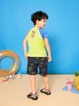 「BREEZE（ブリーズ）のアイテム」を使った、F.O.OnlineStoreさん（キッズ・110cm）の夏コーディネート