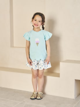 「apres les cours（アプレレクール）のアイテム」を使った、F.O.OnlineStoreさん（キッズ・110cm）の春コーディネート