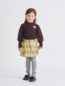 「アイテム（タイツ/ストッキング）」を使った、F.O.OnlineStoreさん（キッズ・110cm）の冬コーディネート