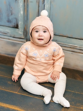 「アイテム（ママ＆ベビー）」を使った、F.O.OnlineStoreさん（キッズ・70cm）の冬コーディネート