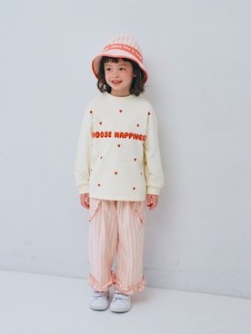 「p.premier（ピードットプルミエ）のアイテム」を使った、F.O.OnlineStoreさん（キッズ・110cm）の冬コーディネート