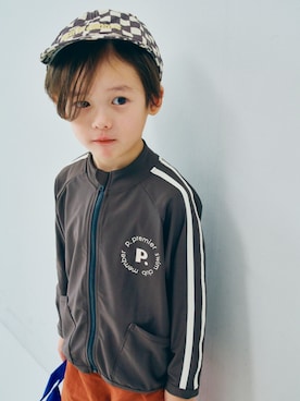 「p.premier（ピードットプルミエ）のアイテム」を使った、F.O.OnlineStoreさん（キッズ・110cm）の冬コーディネート