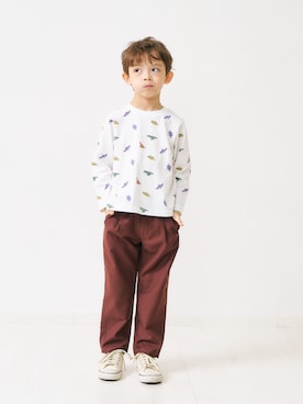 「apres les cours（アプレレクール）のアイテム」を使った、F.O.OnlineStoreさん（キッズ・110cm）の夏コーディネート