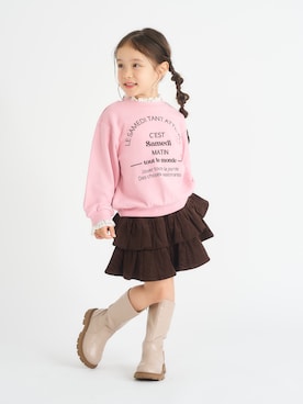 「アイテム（ブーツ）」を使った、F.O.OnlineStoreさん（キッズ・110cm）の秋コーディネート