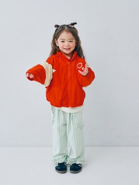 「アイテム（ジャケット/アウター）」を使った、F.O.OnlineStoreさん（キッズ・110cm）の冬コーディネート